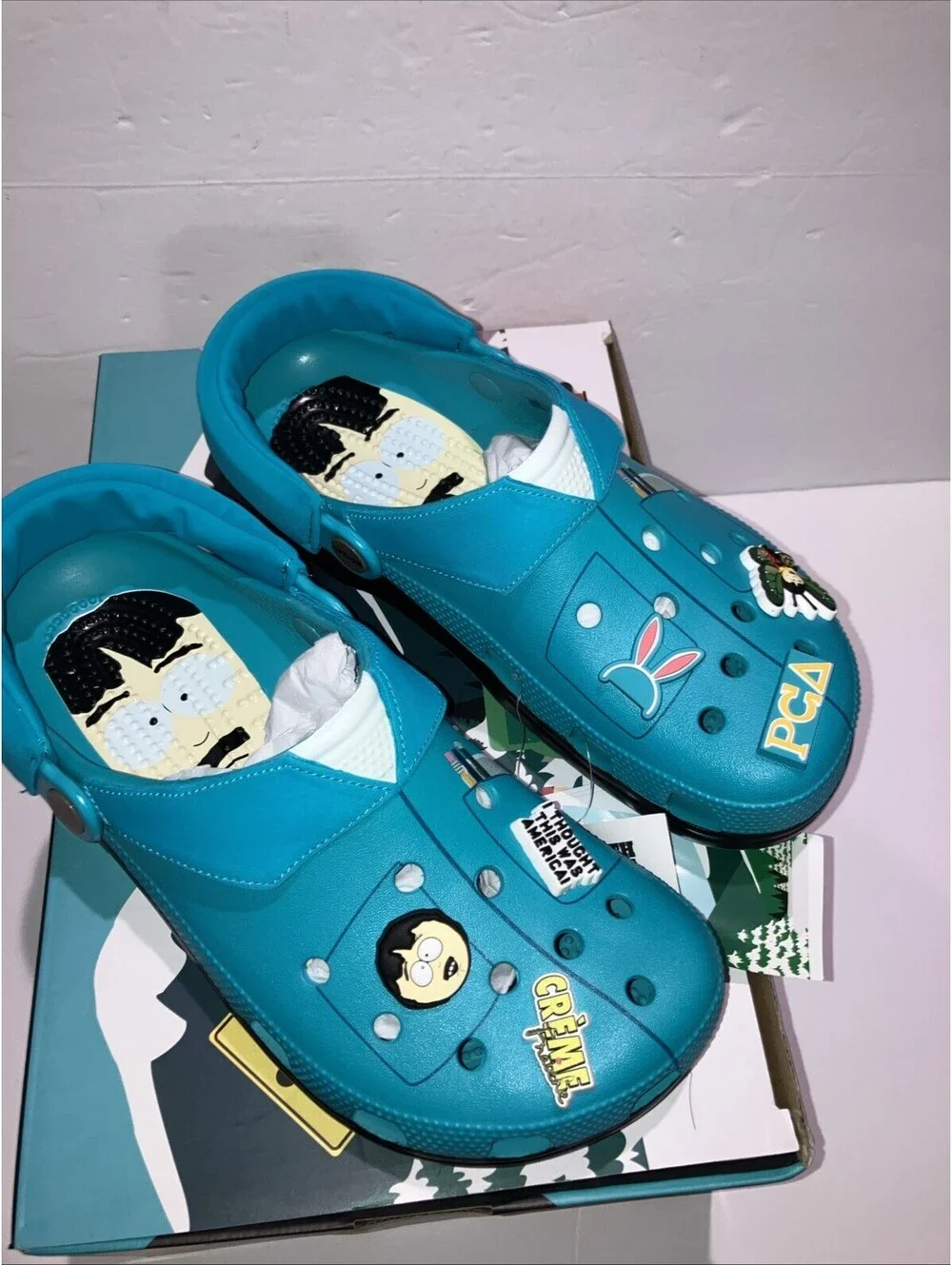 Crocs x South Park Randy Classic Lined Slip-On Clogs Mens Size 8 Women 10 NEW